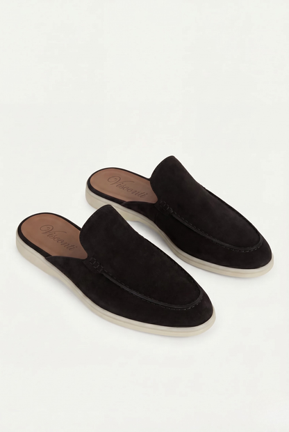 Visconti Yatch Mule - Blu Scuro