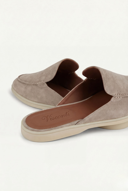 Visconti Yatch Mule - Grigio Perla