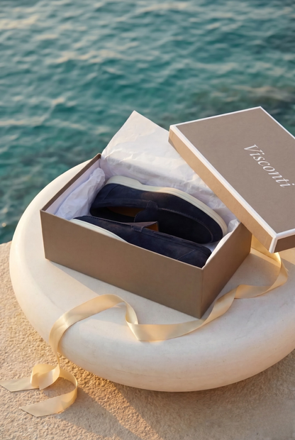 Visconti Mocassino Yatch - Blu Scuro
