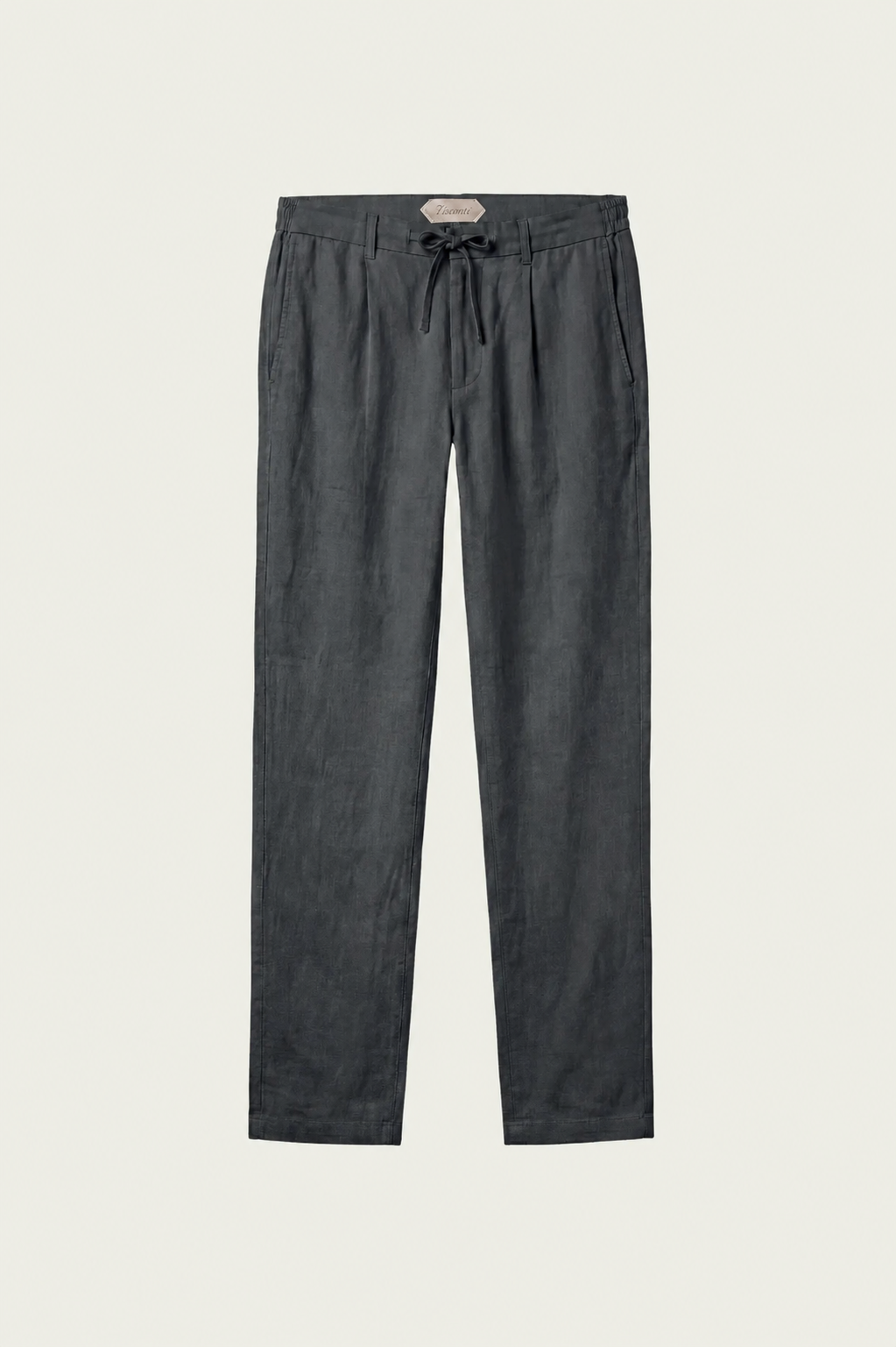 Visconti Linen Trousers - Blu