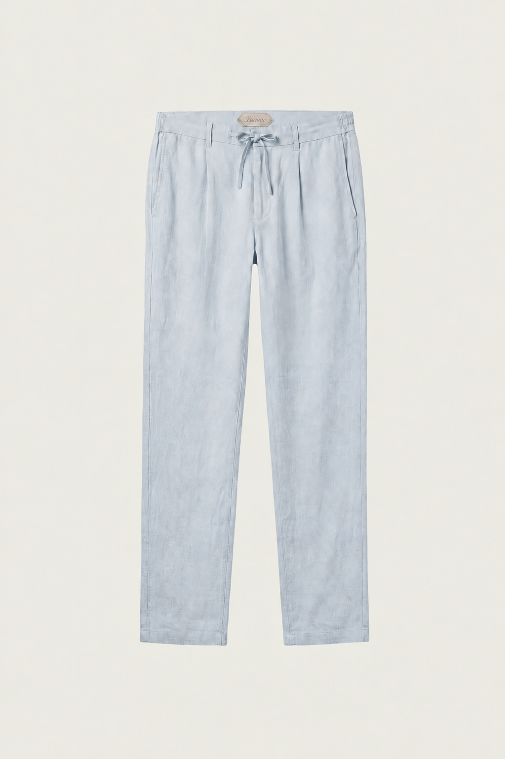 Visconti Linen Trousers - Nero