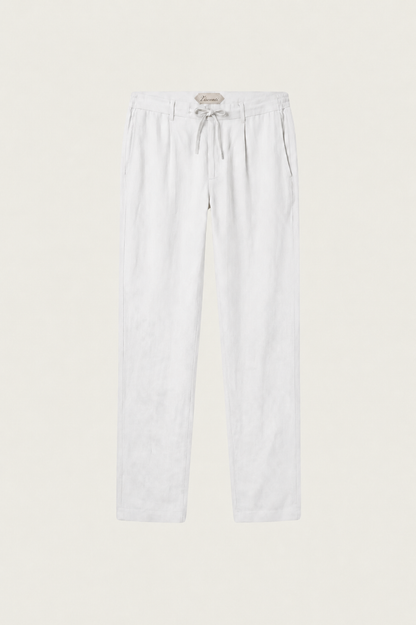 Visconti Linen Trousers - Verde