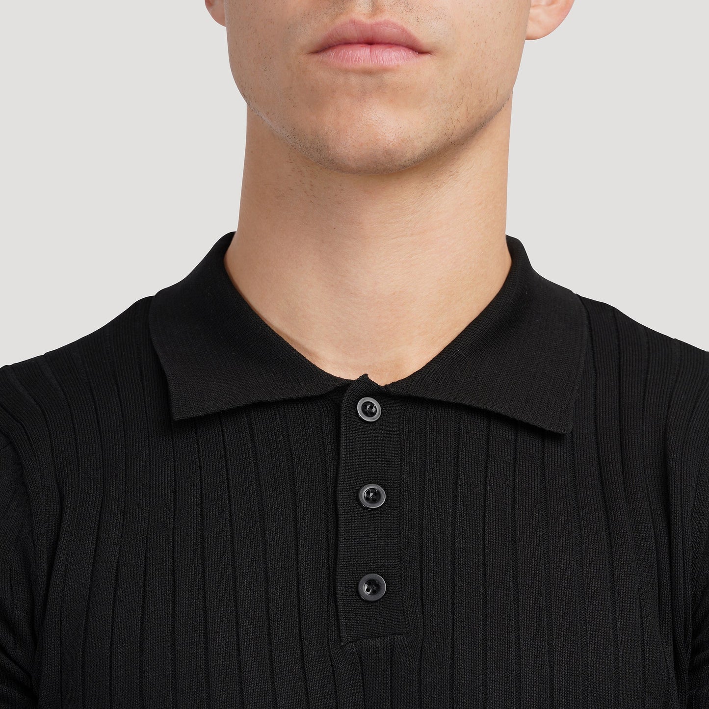 Visconti Knitted Polo Shirt - Marrone