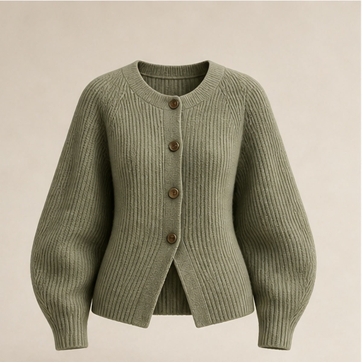 Linden Ribbed Cashmere Cardigan